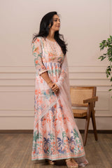 Secret Garden - Peach Anarkali RTS