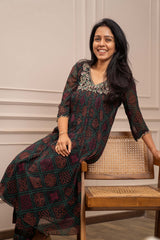 Dheri Black Two Piece Set RTS