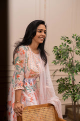 Secret Garden - Peach Anarkali RTS