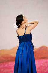 Kenna Dress - Blue