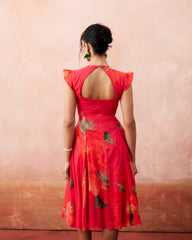 Liana Dress- Peony Pink