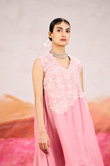 Lyra Top With Bottom - Light Pink