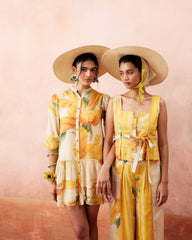 Mavis Co Ord Set- Honey Cream