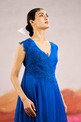 Mina Top With Bottom - Blue