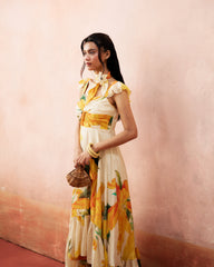 Naira Dress- Honey Cream