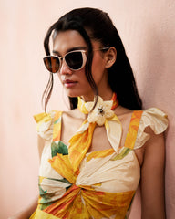 Naira Dress- Honey Cream