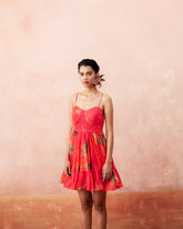 Nikki Dress- Peony Pink