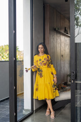 Zalea Dress – Yellow