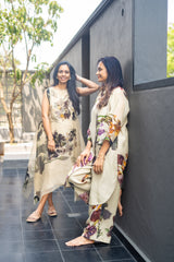 Ayla Kurtha set – Pista green