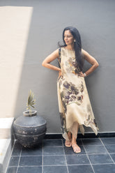 Lumi Two Piece Dress – Beige