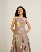 Ruri Dress- Wood Brown