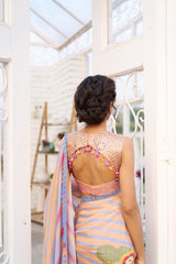 Myra Saree - Orange RTS