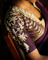 Urvi Blouse - Mulberry Wine