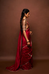 Varna Tissue Blouse - Copper