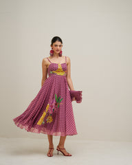 Siyara Dress- Red Wine