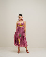 Siyara Dress- Red Wine