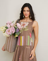 Vega Dress- Wood Brown