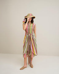 Zephy Dress- Wood Brown