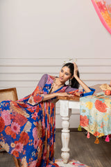 Nima Top and Pant set - Blue RTS