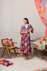 Nima Top and Pant set - Blue RTS