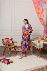 Nima Top and Pant set - Blue RTS