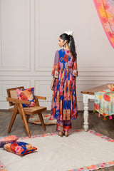 Nima Top and Pant set - Blue RTS