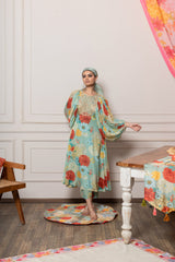 Keya top and pant set - Green