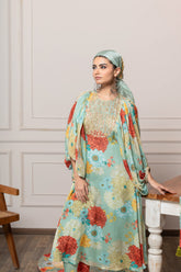 Keya top and pant set - Green