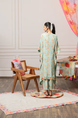 Pari Kaftan Set - Green