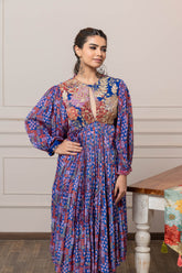 Shika Top and Pant Set - Blue