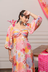 Hiba dress - Pink
