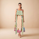 Luma Stripes Dress- Mint