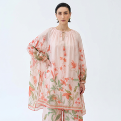 Olivia Kurtha Set-Ivory