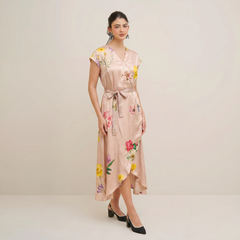 Yani Dress- Pale Beige