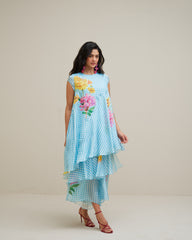 Yuney Co Ord Set- Ice Blue