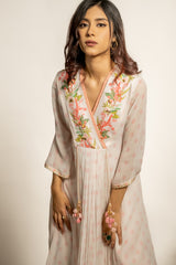 Anvi Dhoti Set-Ivory