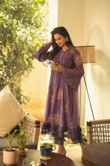 Lois Kurta Set - Mauve Purple