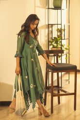 Ivy Kurta Set - Jade
