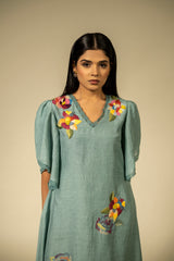 Isla Dress - Ice Grey