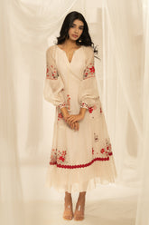 Juliet Layered Dress - Ivory