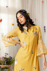 Isla Dress - Sunshine Yellow