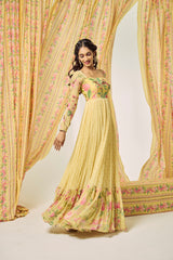 Damini Dress - Yellow RTS