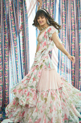 Anjana lehenga set - Ivory