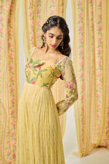 Damini Dress - Yellow RTS