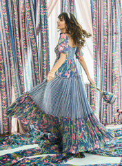 Damini Dress - Navy blue