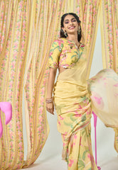Urika Saree - Yellow