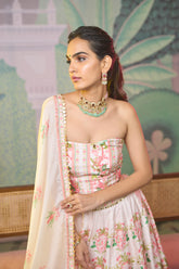Leona Lehenga Set - Ivory