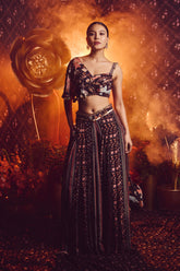 Farhi Palazo set - Black