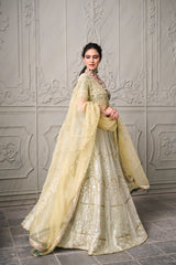 Sukanya Lehanga Set - Glassy Green