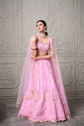 Hiranya Lehanga Set - Pink Bliss